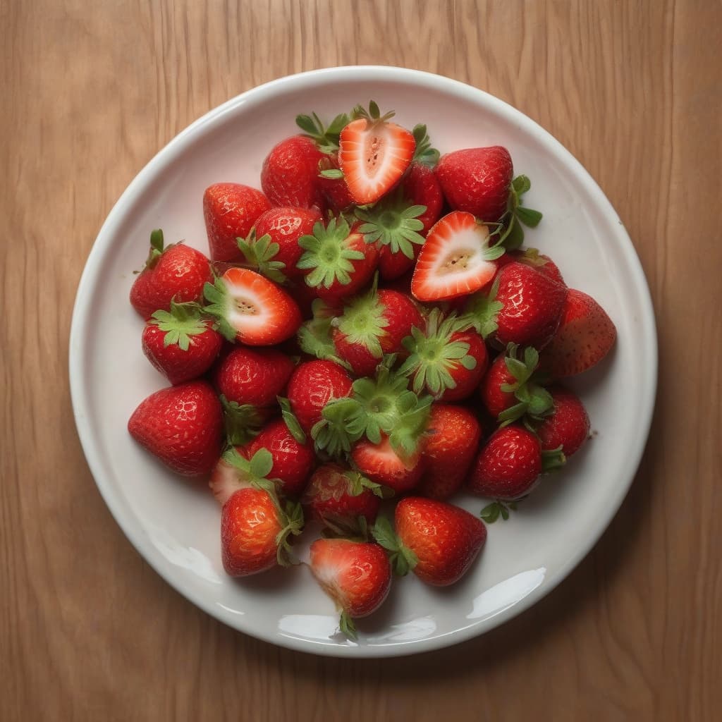 Strawberry Croffle
