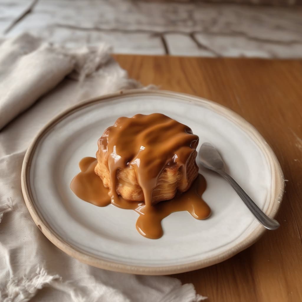 Dulce de Leche Croffle