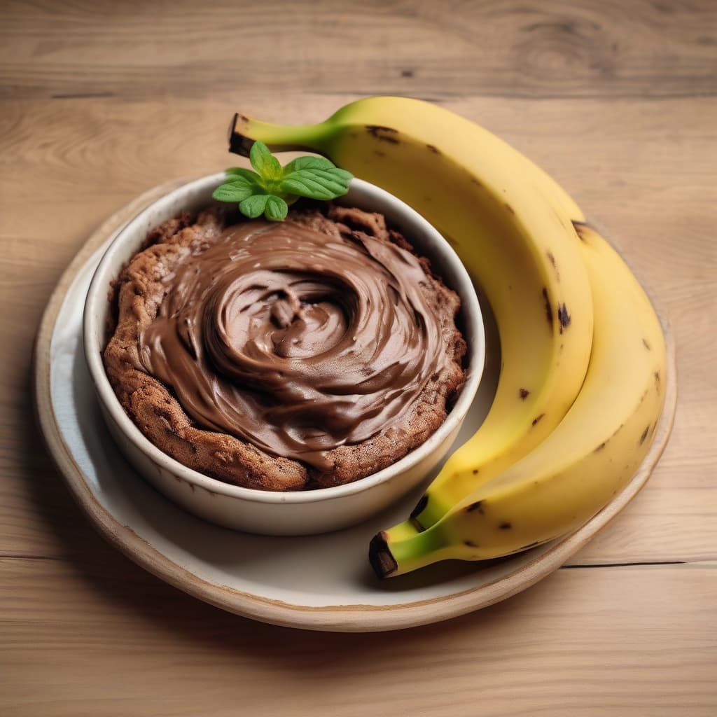 Banana Nutella Croffle