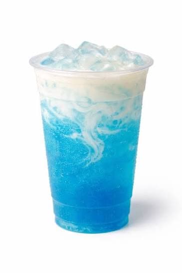 Blueberry soda pop