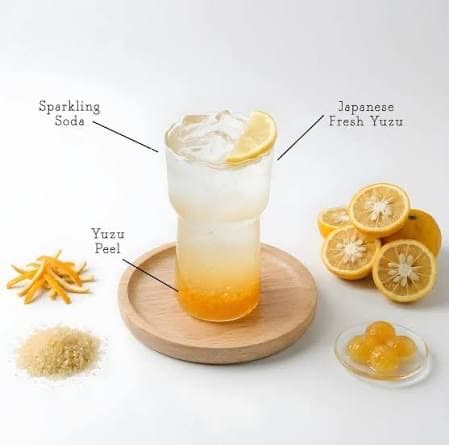 Yuzu soda pop