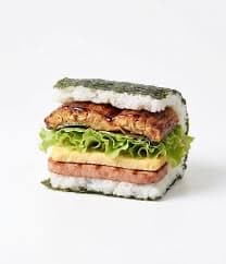 Salmon teriyaki onigiri