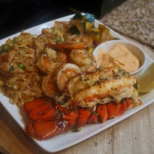 Lobster (2 Tails) Hibachi Single
