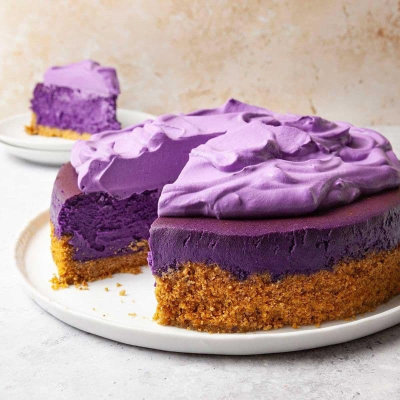 Ube Cheese Cake