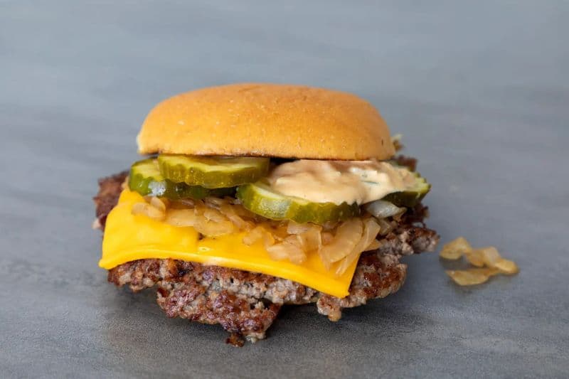 Single Smash Burger