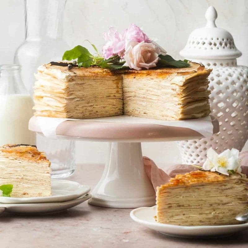 Vanilla Crepe Cake