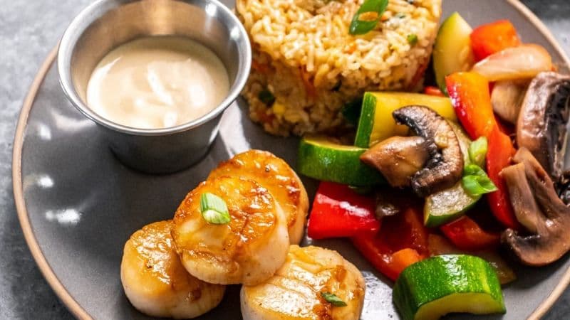 Scallop Hibachi Single