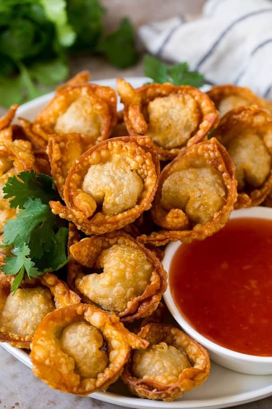Chicken fried wonton